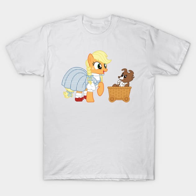 Applejack as Dorothy T-Shirt by CloudyGlow